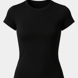 SECOND SKIN TEE - BLACK