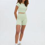 SECOND SKIN SHORT - SOFT GREEN