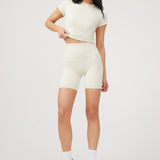 SECOND SKIN TEE - BONE