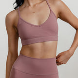 SECOND SKIN BASIC BRA - ROSE MAUVE