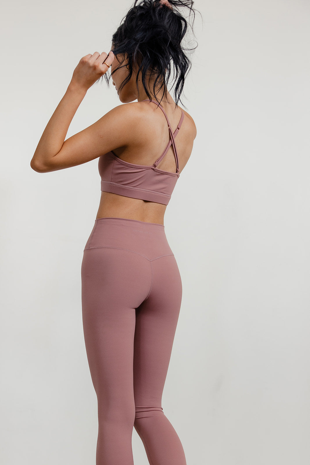 SECOND SKIN LEGGING - ROSE MAUVE