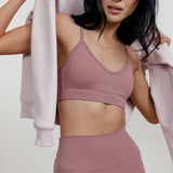 SECOND SKIN BASIC BRA - ROSE MAUVE