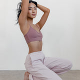 SECOND SKIN BASIC BRA - ROSE MAUVE