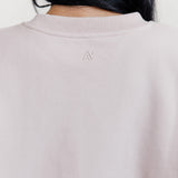 FLEECE FIT SWEATSHIRT - LIGHT PINK