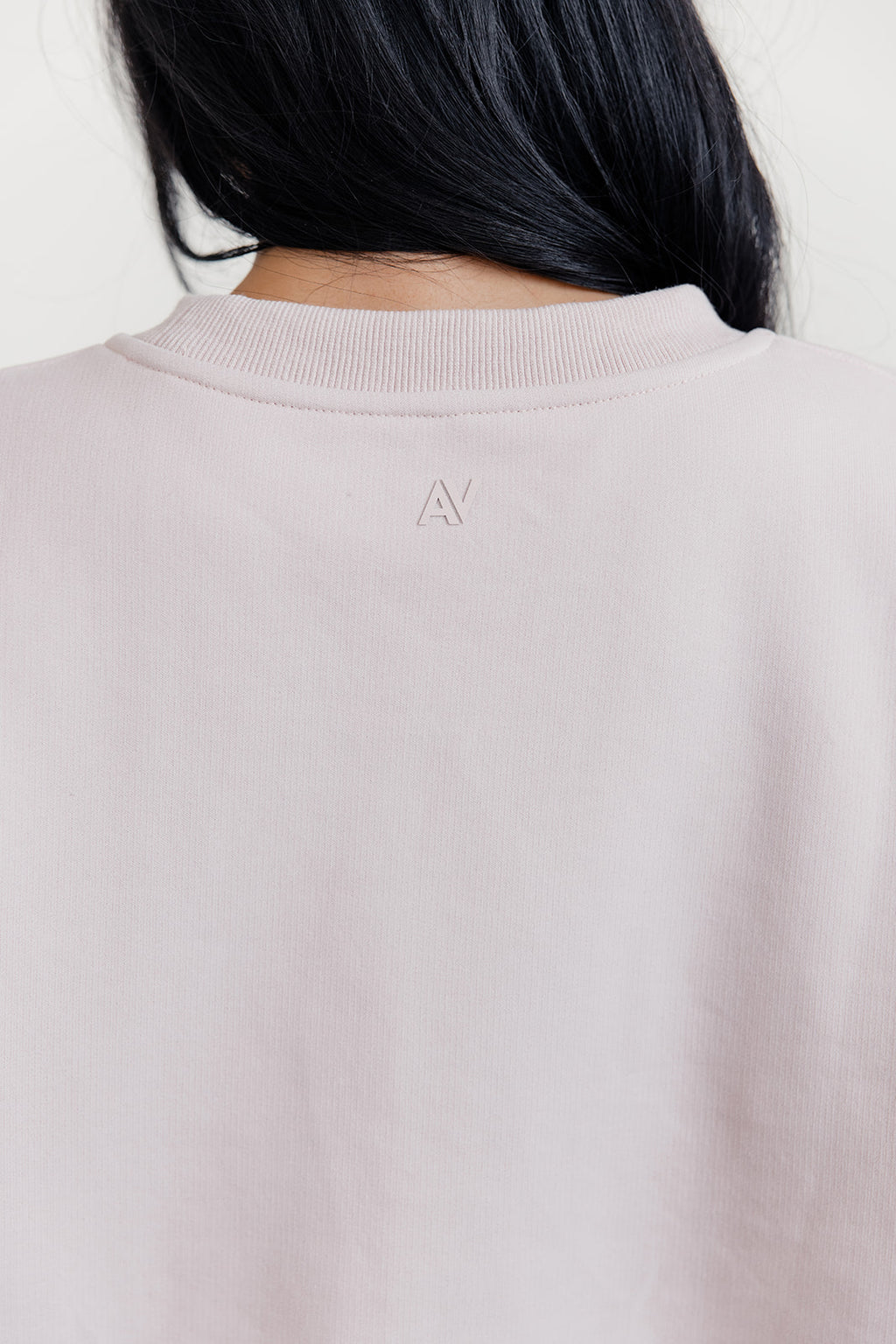 FLEECE FIT SWEATSHIRT - LIGHT PINK