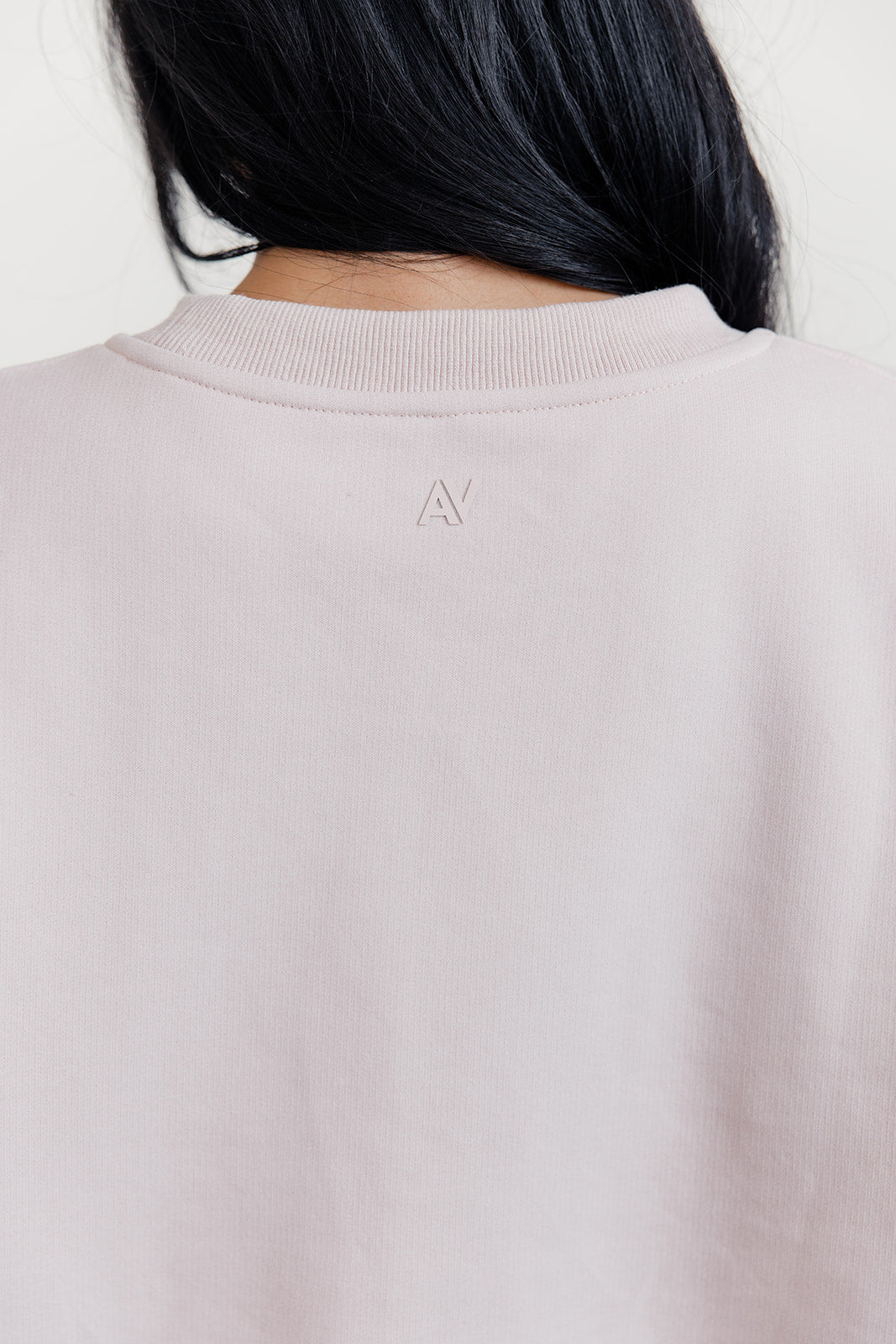 FLEECE FIT SWEATSHIRT - LIGHT PINK