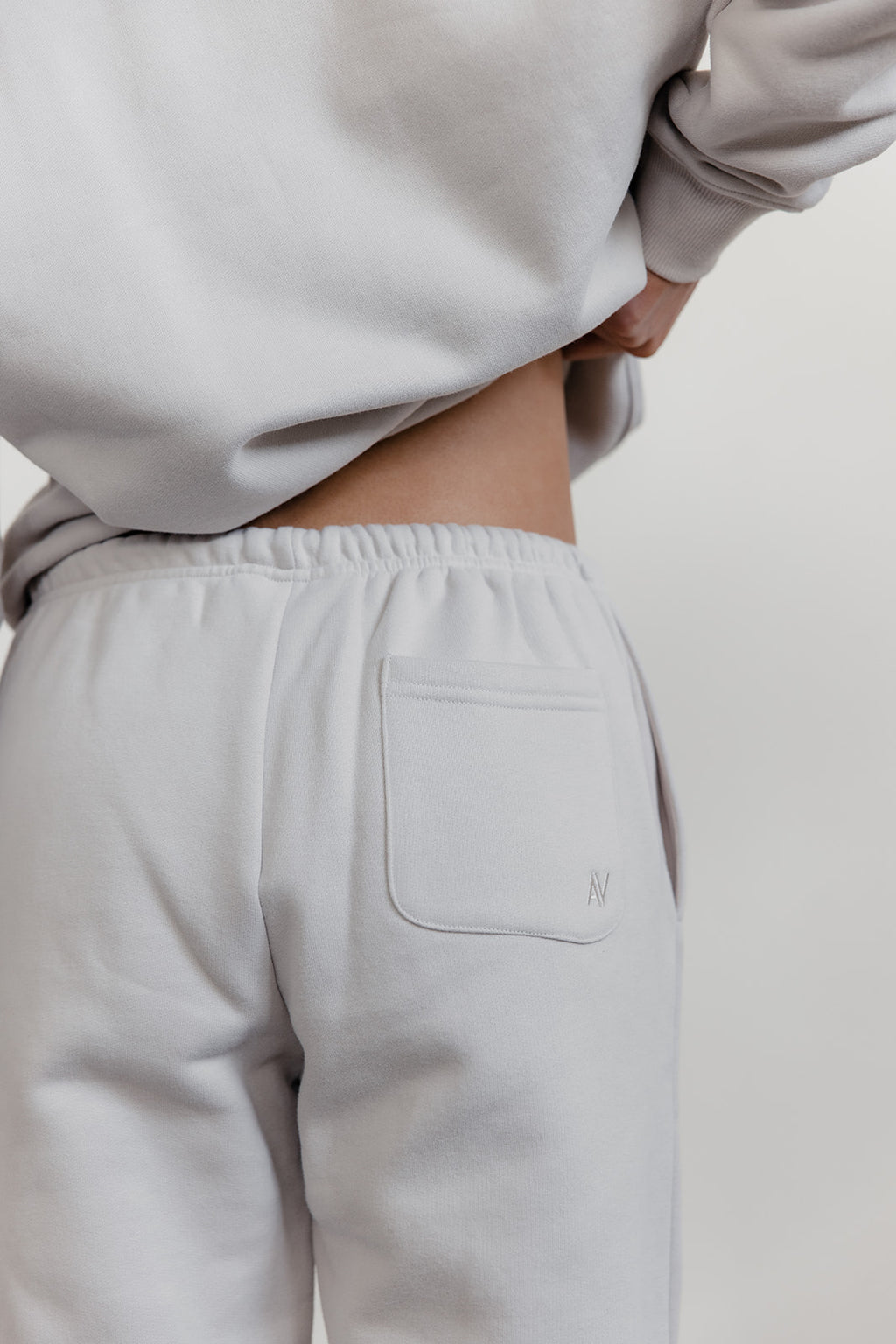 FLEECE FIT SWEATPANTS - ECRU