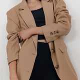 THE ULTIMATE BLAZER- TAN