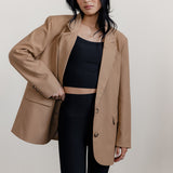THE ULTIMATE BLAZER- TAN
