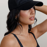 CLASSIC AV LOGO CAP - BLACK