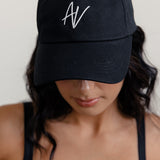 CLASSIC AV LOGO CAP - BLACK