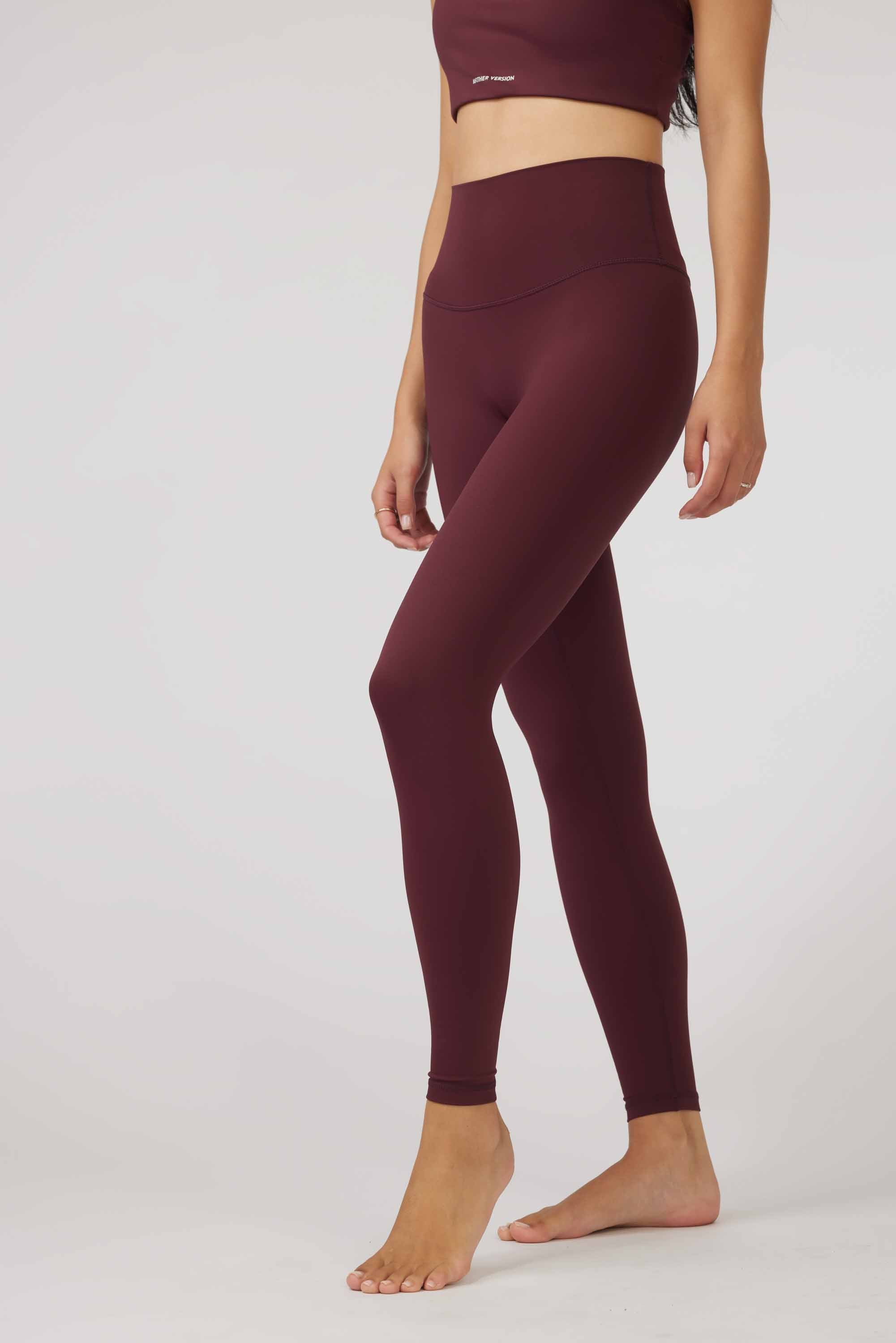 SECOND SKIN LEGGING - MERLOT