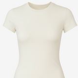 SECOND SKIN TEE - BONE