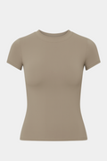SECOND SKIN TEE - MINK