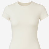SECOND SKIN TEE - BONE