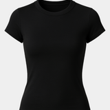 SECOND SKIN TEE - BLACK
