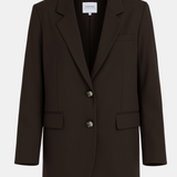 THE ULTIMATE BLAZER- DARK BROWN