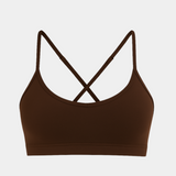 SECOND SKIN BASIC BRA - COCOA BROWN