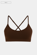SECOND SKIN BASIC BRA - COCOA BROWN