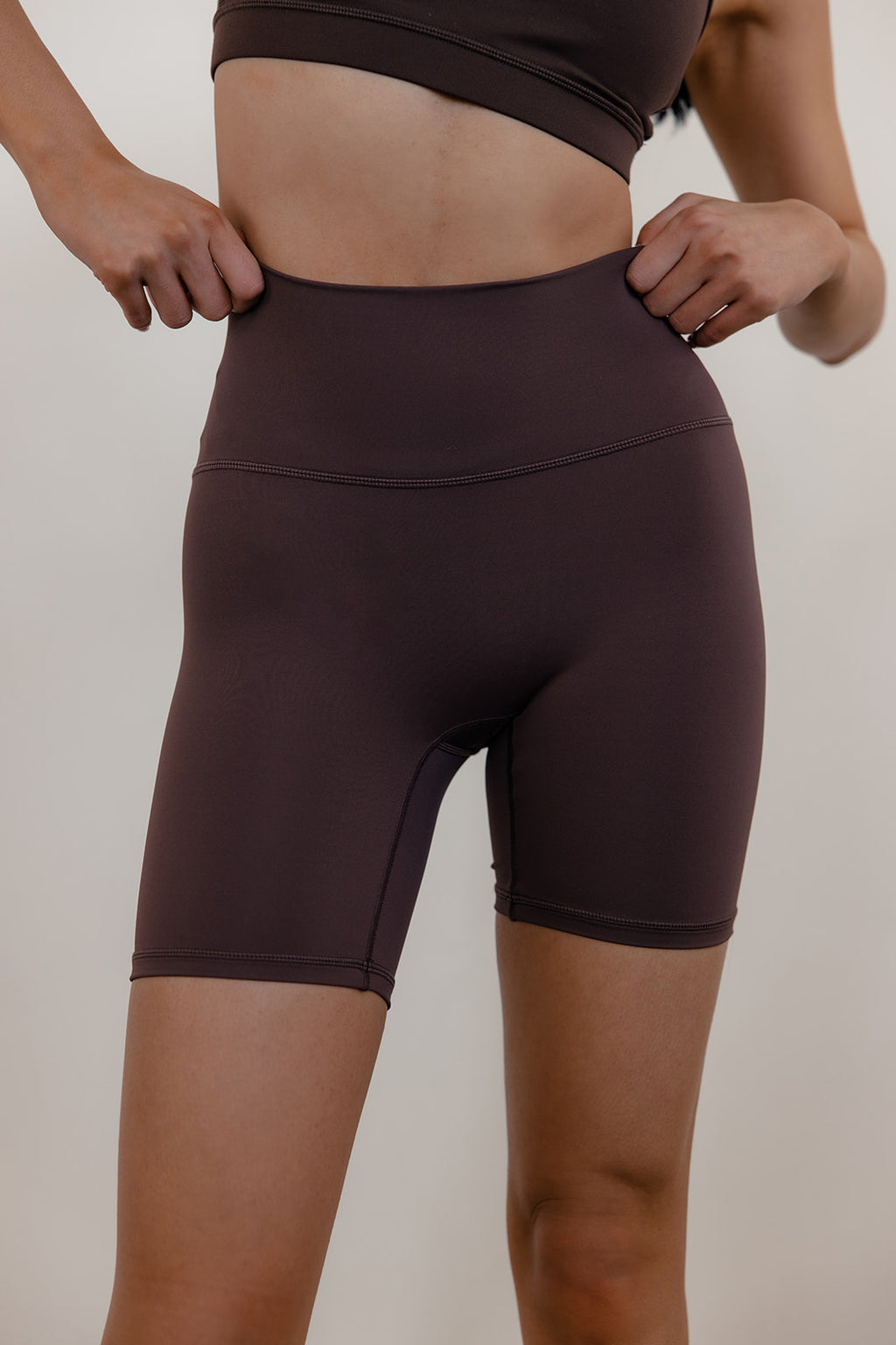 SECOND SKIN SHORT - COCOA BROWN