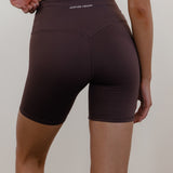 SECOND SKIN SHORT - COCOA BROWN