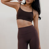 SECOND SKIN BASIC BRA - COCOA BROWN