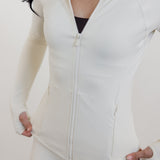 SECOND SKIN SCULPT JACKET - BONE