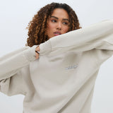 OVERSIZED SWEATSHIRT - BEIGE