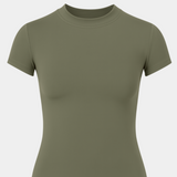 SECOND SKIN TEE - OLIVE
