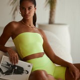 HOURGLASS SECOND SKIN SHORT - FRESH LIME