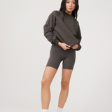 RAGLAN SLEEVE SWEATSHIRT - CHARCOAL