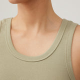 EVERYDAY RIB VEST - SAGE