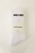 ANOTHER VERSION SOCKS - WHITE